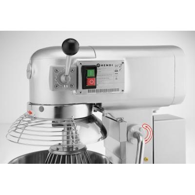 Profesionální planetární mixér Kitchen Line -itrů, HENDI, Kitchen Line, 20L, 230V/1100W, 496x570x(H)880mm | 222843